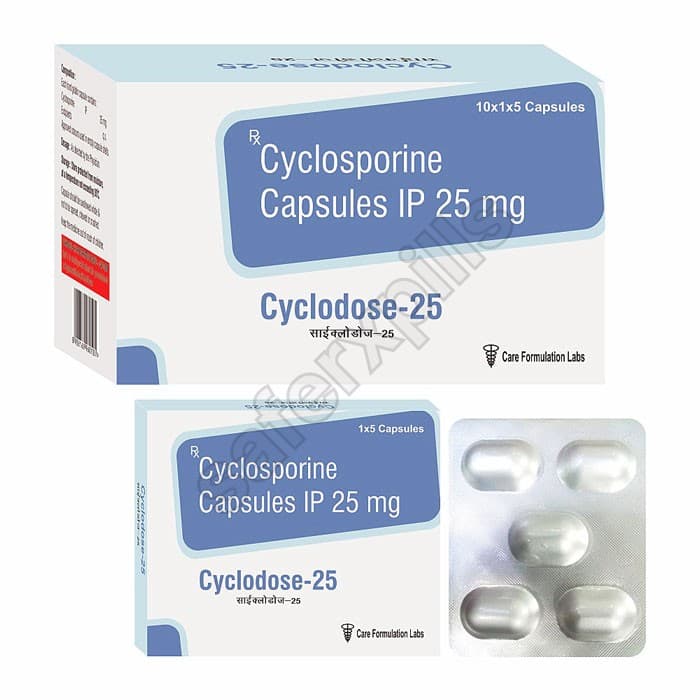 Cyclodose 25mg Capsule