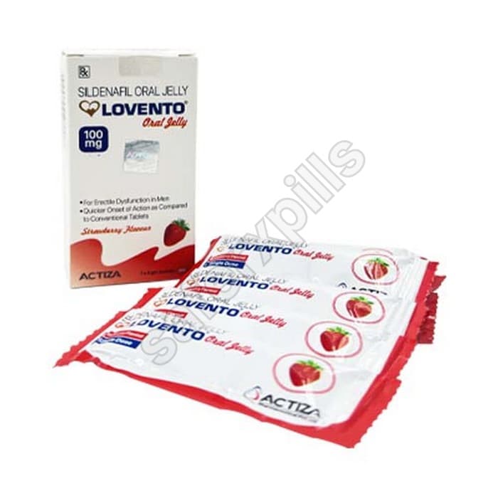 Lovento Oral Jelly - Strawberry Flavour