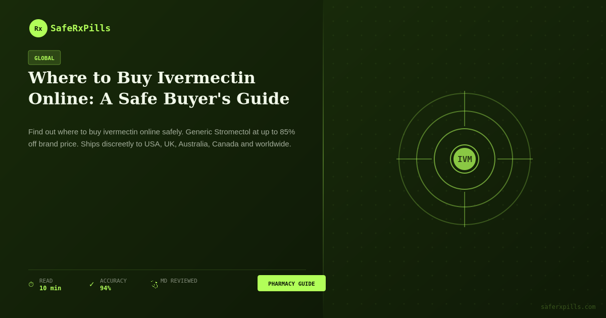 Safe online ivermectin purchase guide for pharmacies and legitimate retailers